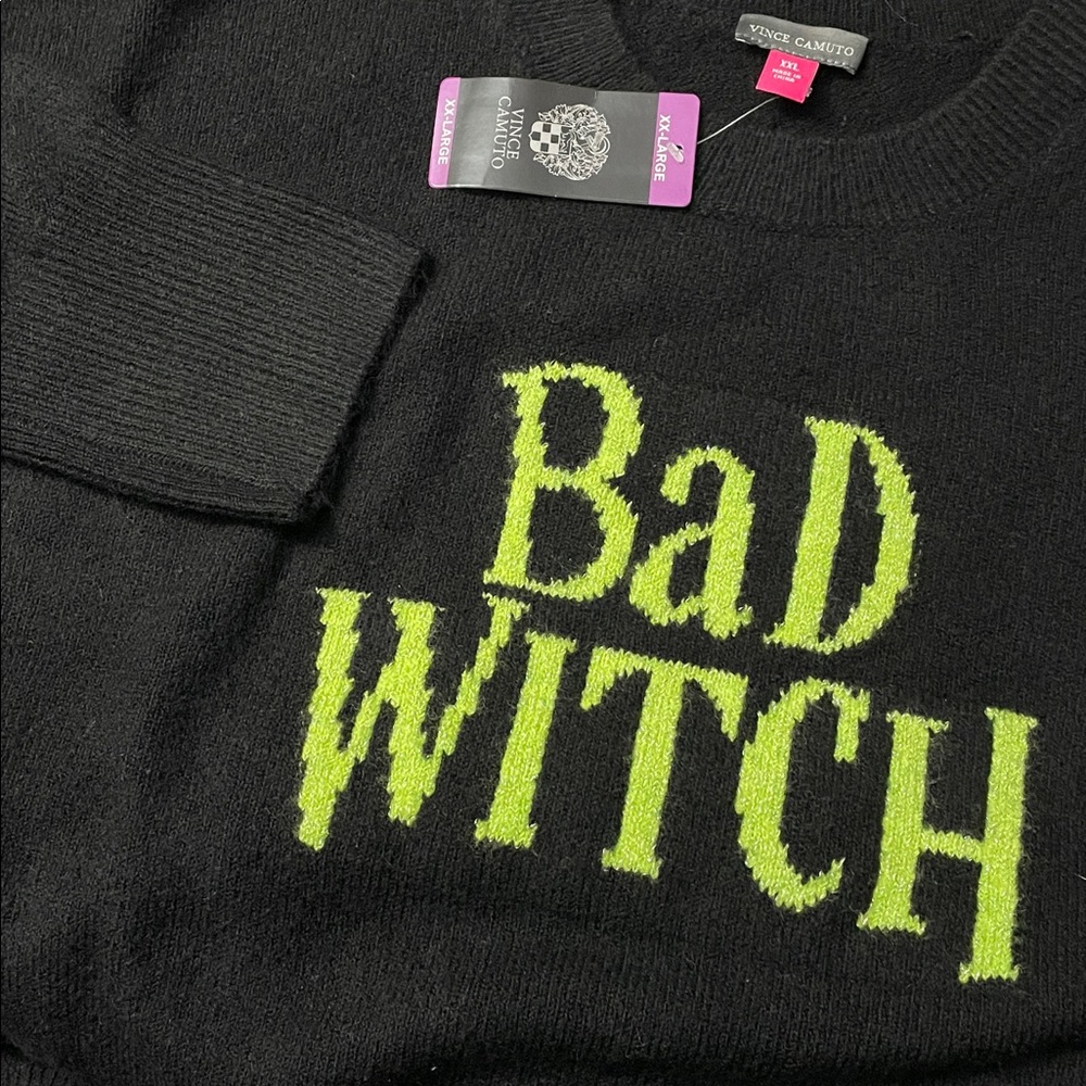 Vince Camuto Good Witch/Bad Witch Sweater